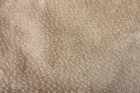 Brown colored suede material texture. Stock Photos