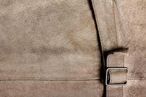 Brown colored suede material texture. Foto stock