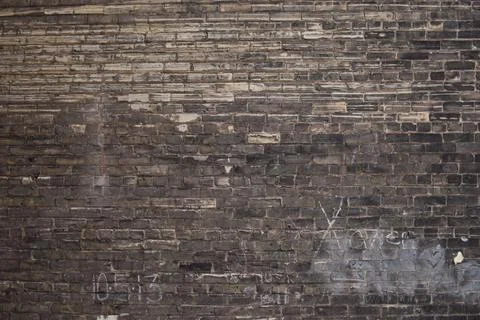 Brown Concrete Brick Wall Stock Photos