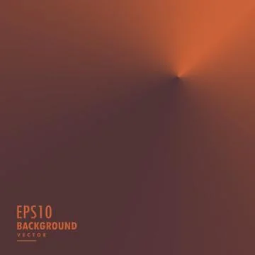 Brown conial gradient background Stock Illustration