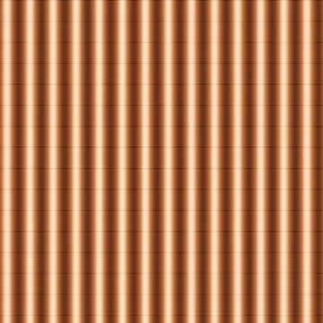 Brown copper metallic striped pattern seamless background Stock Illustration