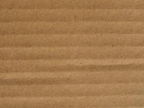 Brown corrugated cardboard texture background Stock Photos