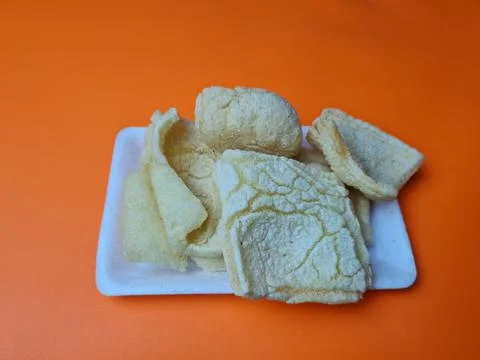 Brown crackers Stock Photos