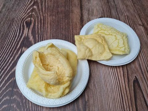 Brown crackers Stock Photos