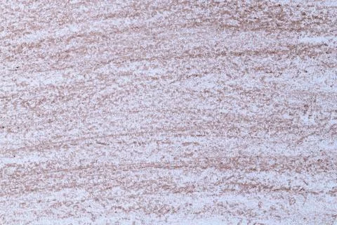 Brown Crayon Scribbles Texture on White Paper Stock Photos