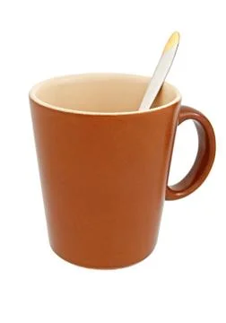 Brown cup Stock Photos