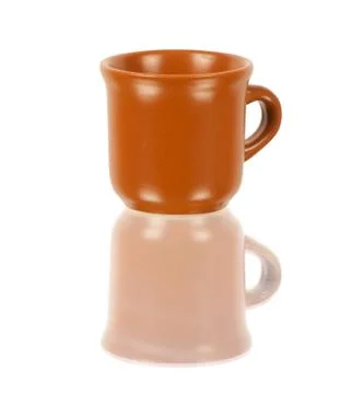 Brown cup Stock Photos