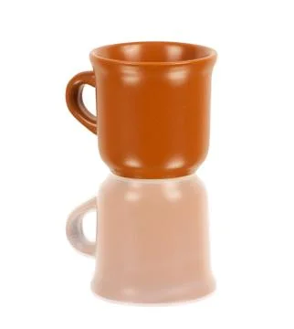 Brown cup Stock Photos