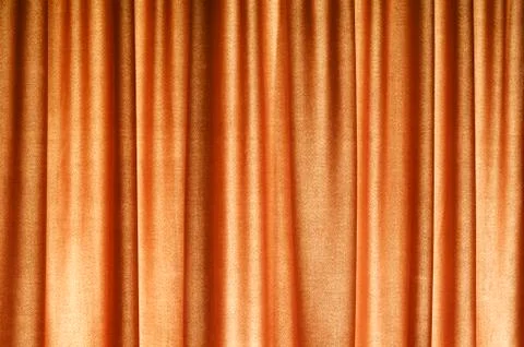 Brown curtain pattern Stock Photos