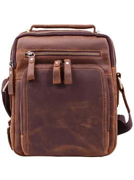 Brown document bag isolated Stock Photos