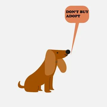 Brown dog Stock Illustration