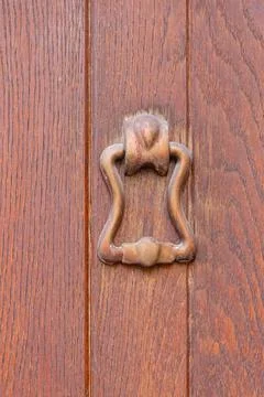 Brown Door Knocker Stock Photos