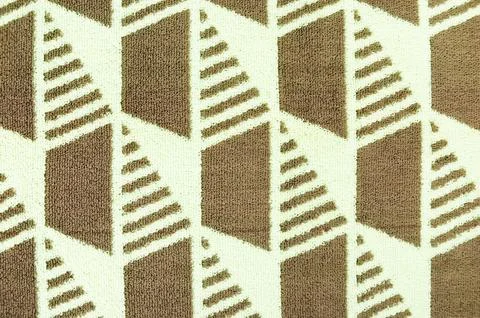 Brown doormat texture with various patterns. Abstract background and textur.. Stock Photos