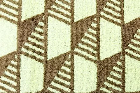Brown doormat texture with various patterns. Abstract background and textur.. Stock Photos