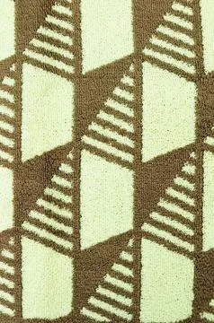 Brown doormat texture with various patterns. Abstract background and textur.. Stock Photos