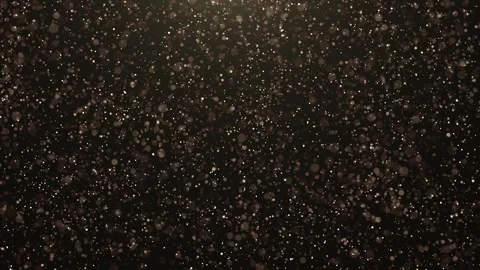 Brown dust particles floating in air with soft light and depth Видео 331032285