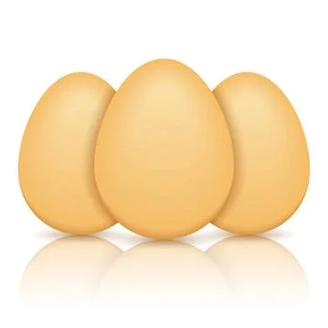 Brown Eggs Illustrazione stock