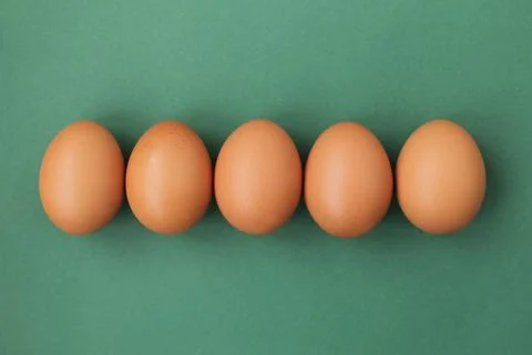 Brown eggs Stock-Fotos