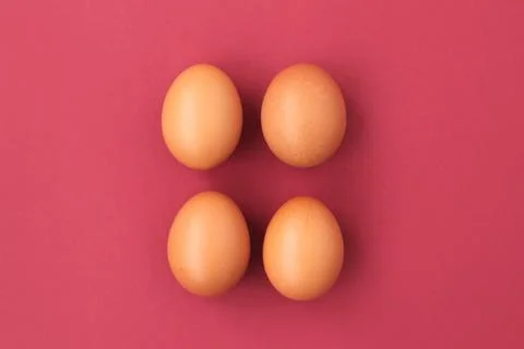 Brown eggs Stock Photos