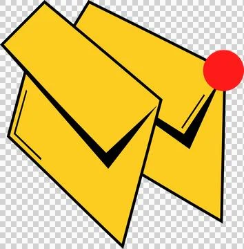 Brown envelope, message, mail (3) Stock Illustration