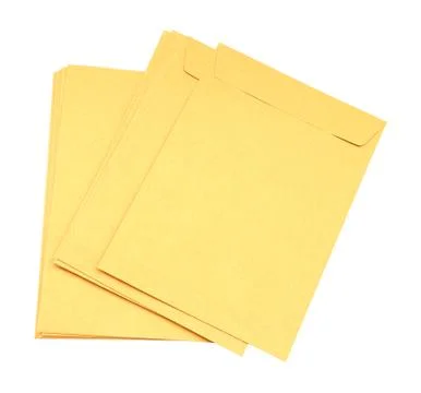 Brown envelope Stock Photos