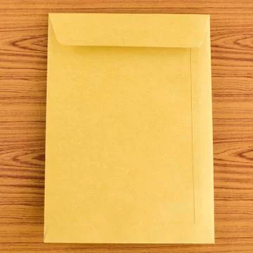 Brown envelope Stock Photos