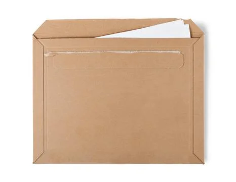 Brown envelope Stock Photos