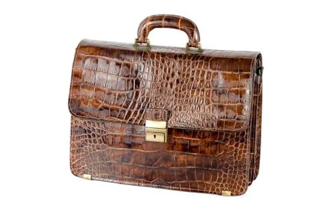 Brown expensive briefcase Photos