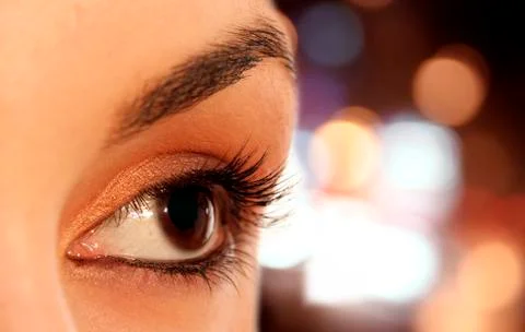 Brown eye Stock Photos