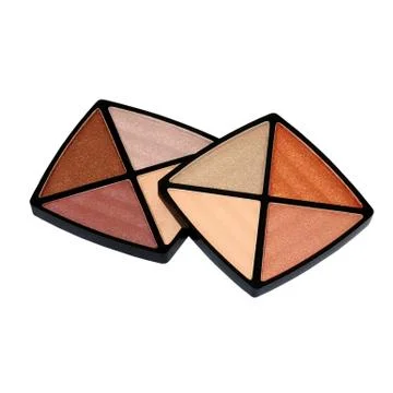 Brown eyeshadow 库存照片