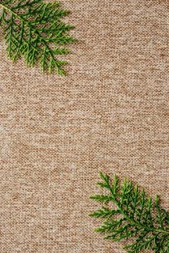 Brown fabric background Stock Photos