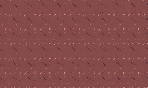 Brown fabric with small dotted and line pattern texture Иллюстрация
