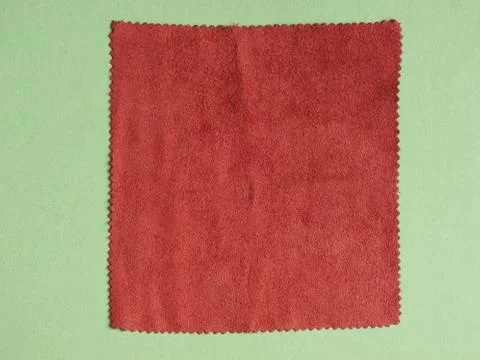 Brown fabric swatch sample Stock Photos