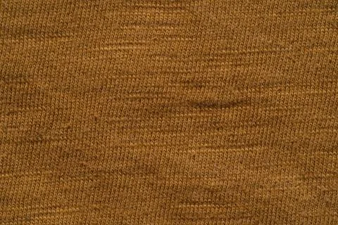 Brown fabric texture close, macro shot Stock Photos