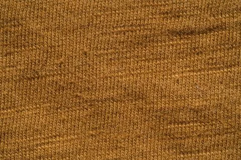 Brown fabric texture close, macro shot Stock Photos