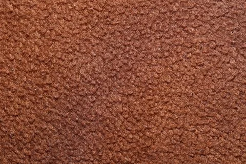 Brown Fabric Texture Closeup Background Stock Photos