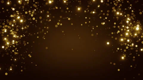 Brown falling glitter motion particles background Stock Footage 158442804