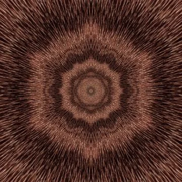 Brown floral patterned carpet texture background Stock Illustration