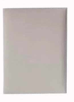 Brown front notebook isolated Stock Photos