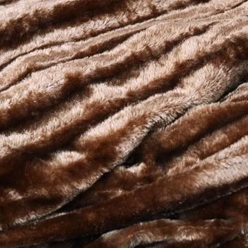 Brown fur as a background Foto stock
