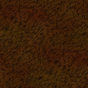 Brown fur seamless generated texture Stock Illustration