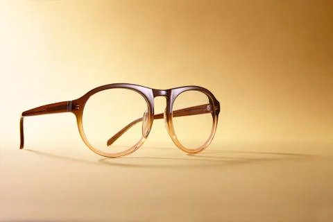 Brown Glasses Stock Photos