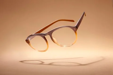 Brown Glasses Stock Photos