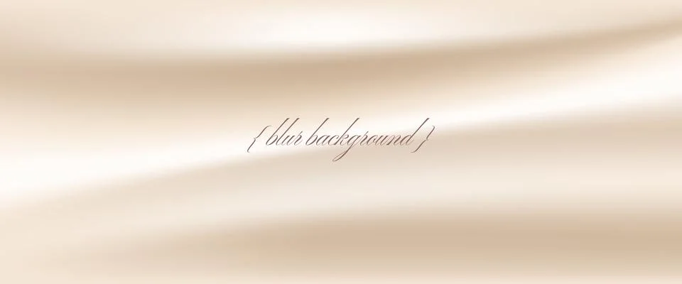 Brown gradient silk blur with light beige wavy gradation in soft shadow line. Stock Illustration