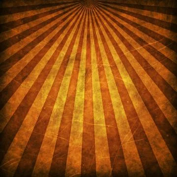 Brown grunge sunbeams background or texture Stock Illustration