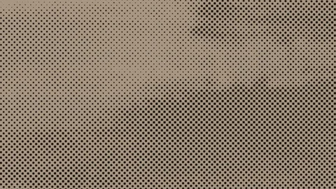 Brown Halftone Grunge Background Loop Stock Footage 281290998