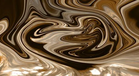 Brown hand painted backdrop background. Pencil or watercolor, abstract textur Stock Illustration