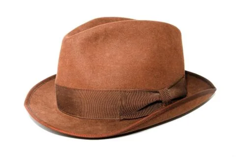 Brown hat Stock Photos