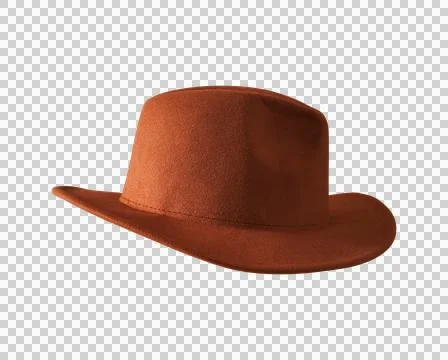 Brown Hat PNG 스톡 사진
