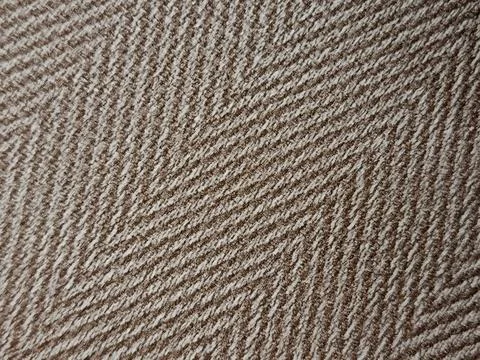 Brown Herringbone Pattern Fabric Texture Background Stock Photos